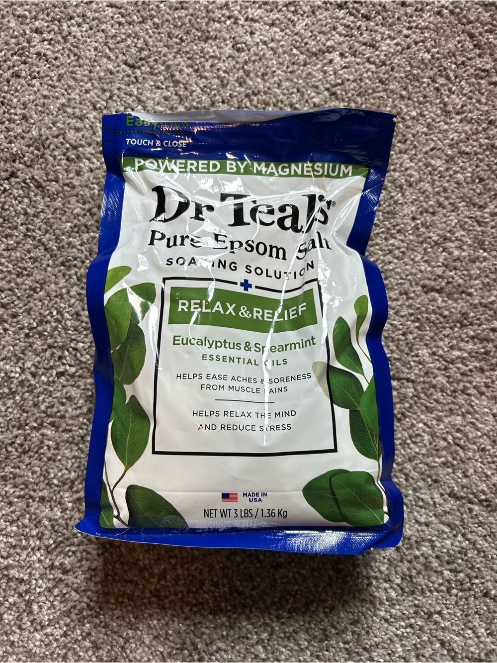 Dr Teal's Relax & Relief Eucalyptus & Spearmint Bath Soak